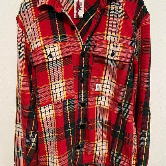 Topo Designs Multicolor Plaid Mountain Shirt Jacket - Picture 2 of 7